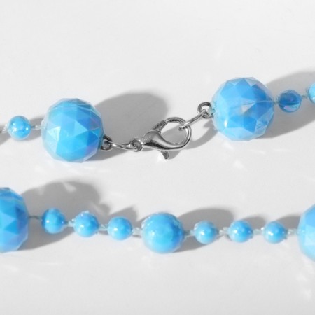 Beads "weightlessness" balls, color rainbow-blue, 40 cm-2
