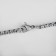 Piece "chain" Bear chubby moving, silver color, l = 70 cm