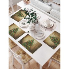A set of napkins for setting the table 