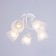 Vanessa chandelier 5x60W E27 white 45x45x27cm
