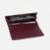Women's wallet on magnets, burgundy color