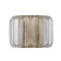 Bra Indigo, 12011/3W Brass. 3x40W, E14, 185x310x220 mm, transparent color