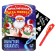 Neon cards "New Year", in the set of 5 pcs., Mix