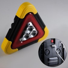 Battery flashlight, solar battery, motion sensor, 21 x 26.5 x 5 cm