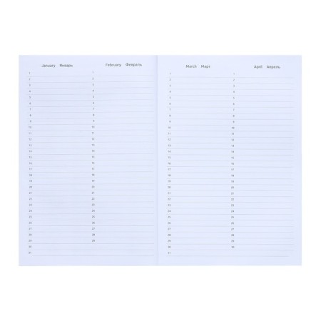 Leduced A5 Diary, 160 sheets, attomex.Rigent, solid boumvinyl cover with foam rubber, liesse, block 70 g/m2, brown-5
