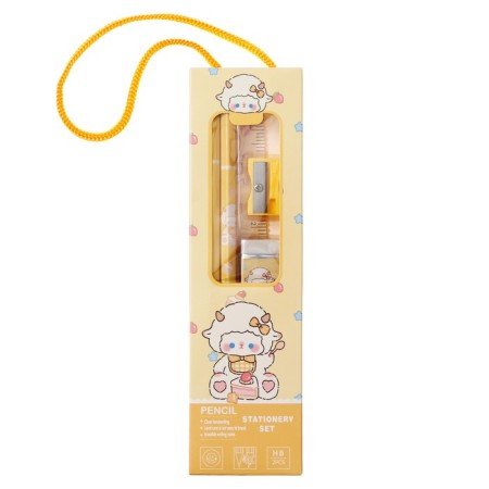 Chancellery Calligrata, 5 items, yellow