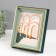 Photo frame Plastic 13x18 cm "Steeliani" light green with gold 4.8x17.5x23 cm