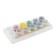 Facial and body paint "Aqua-calor", 3 ml, sparkles, brush, set of 6 colors