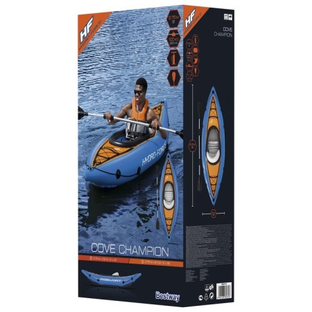Board inflatable Cove Champion, 275 x 81 cm, Vola, pump, 65115 Bestway-7