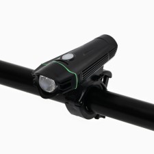 Lanter Bicycle front battery, waterproof, 1 diode, 4 modes, green