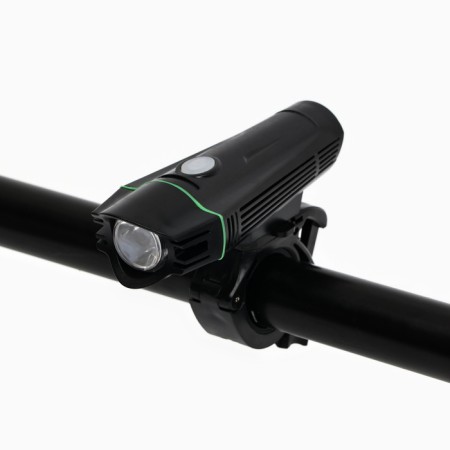 Lanter Bicycle front battery, waterproof, 1 diode, 4 modes, green