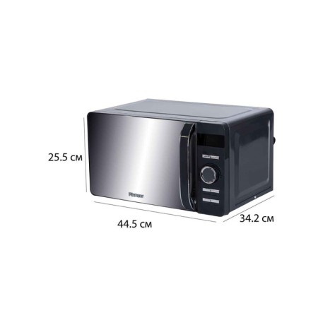Pioneer MW230D microwave oven, 700 watts, 8 programs, 5 capacities, 20 l, graphite color-3