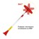 Climart CA-WB-05 snow brush, telescopic with a rotary head, 76-112 cm