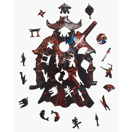 Figure puzzle "Samurai"-1