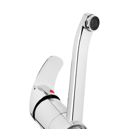 Kitchen mixer "White Polodezi" A443-15 TYE-2105, single-leaf, pour 150 mm, chrome-2