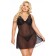 Combinations and Thong Softline Collection Berta, Black Color, size XL