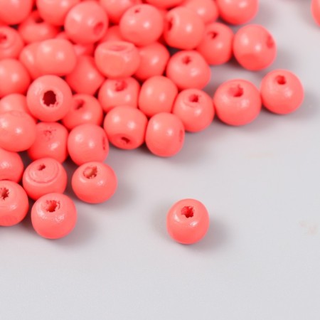 Beads for creativity tree "Bronze Cherry" D-0.8 cm, set 20 grams