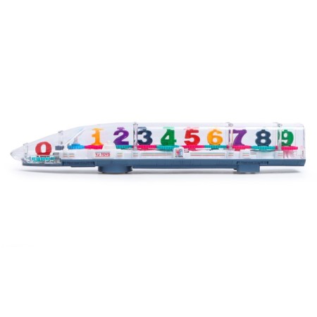 The train "gears", light and sound, works from batteries-1
