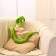 Soft toy "Cobra", 15 cm, green color