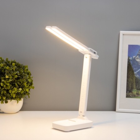 Table lamp with a stand for the phone "Duo" 8W LED USB 2700-6500k White-1