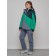 Ski suit female, size 60, black color
