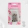 Portnovsky Premium pins, glass head, 30 mm, 100 pcs, colorful color