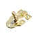 Castle Castle on a box, 5.5x4 cm, iron, color gold, 10 pcs