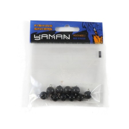 Cargo Cheburashka painted collapsible Yaman 10 pcs., 5 g, black-4