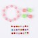 Children's false nails "You are wonderful", 12 pcs, a set with a bracelet and hairpins
