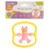 Rattle "giraffes" color pink, crumb I