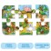 Soft puzzle for babies "on a farm", 6 parts, crumb I