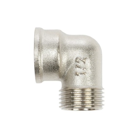 The square "CTM", 1/2 ", internal/outer thread, nickel -plated brass-4