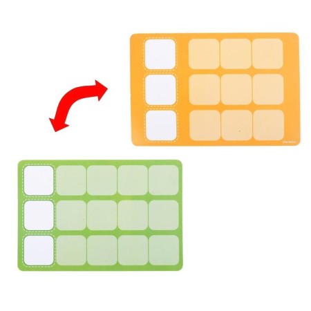 Board game "Learning to read by writing", 3+-7