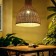 Ceiling Lamp from the rattan "Bell" 1x120W, E27, 50x50x60 cm