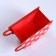 Kashpo wooden "Cup in polka dots", red, 20 × 9 × 11 cm
