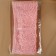 Lace on a grid, 125 mm × 11 ± 1 m, pale pink color