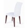 Czech for a chair "pleasant snowflakes", decorative, velor