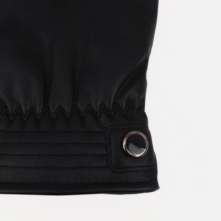 Gloves male, dimensionless, with insulation, black color-1