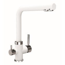 Florentina kitchen “Ares” high spout, jasmine color