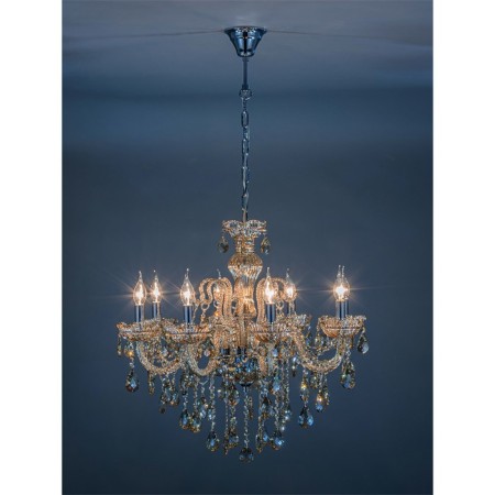 Suspension lamp 8x40W E14, size 73x73x70/160 cm-1