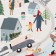 Ethel towel Snow Day 40x73 cm, 100% HL, sarzha 190 g/m2