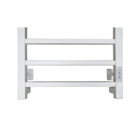 The electric heated towel "Sanprise" Quadro P6, 400x600 mm, universal, white-3