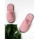 Slippers female closed nose, size 39-41, color dusty rose