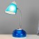 Avi table lamp E27 15W blue 16x16x49 cm Risalux