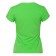 Female T-shirt, size 52, bright green color