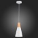 Suspension EVOLUCE. Sle125153-01. Modica. 1x40 W, E14, 14x14x25 cm, white color