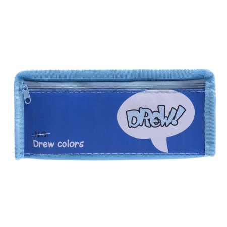 School Penal on the zipper "Drew", 2 departments, mix-1