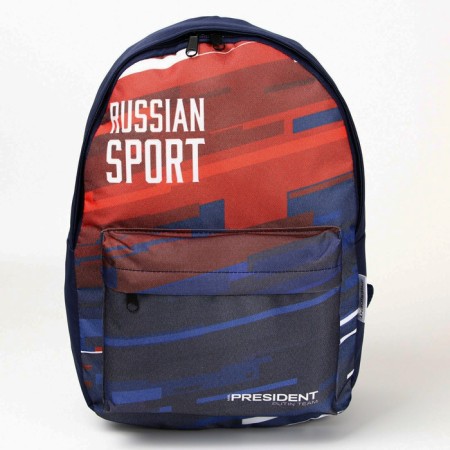 Putin Team backpack, 29 x 13 x 44 cm, lightning department, n/pocket, blue-2