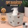 Organizer for storing cosmetic supplies, 10 × 10 × 9 cm, color mix