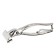 Pinch tugs, 20 cm, stainless steel, with emphasis, dk13904